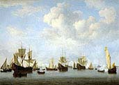 Dutch Fleet in Goeree Strairs